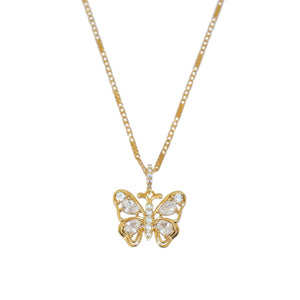 CZ Butterfly necklace
