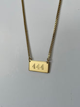 Load image into Gallery viewer, Angel number necklace
