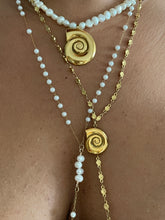Load image into Gallery viewer, Shell lariat necklace
