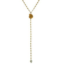 Load image into Gallery viewer, Shell lariat necklace
