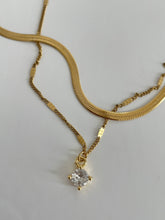 Load image into Gallery viewer, CZ charm anklet set of 2
