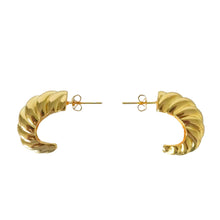 Load image into Gallery viewer, Croissant hoops

