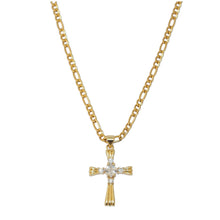Load image into Gallery viewer, Vintage cross necklace
