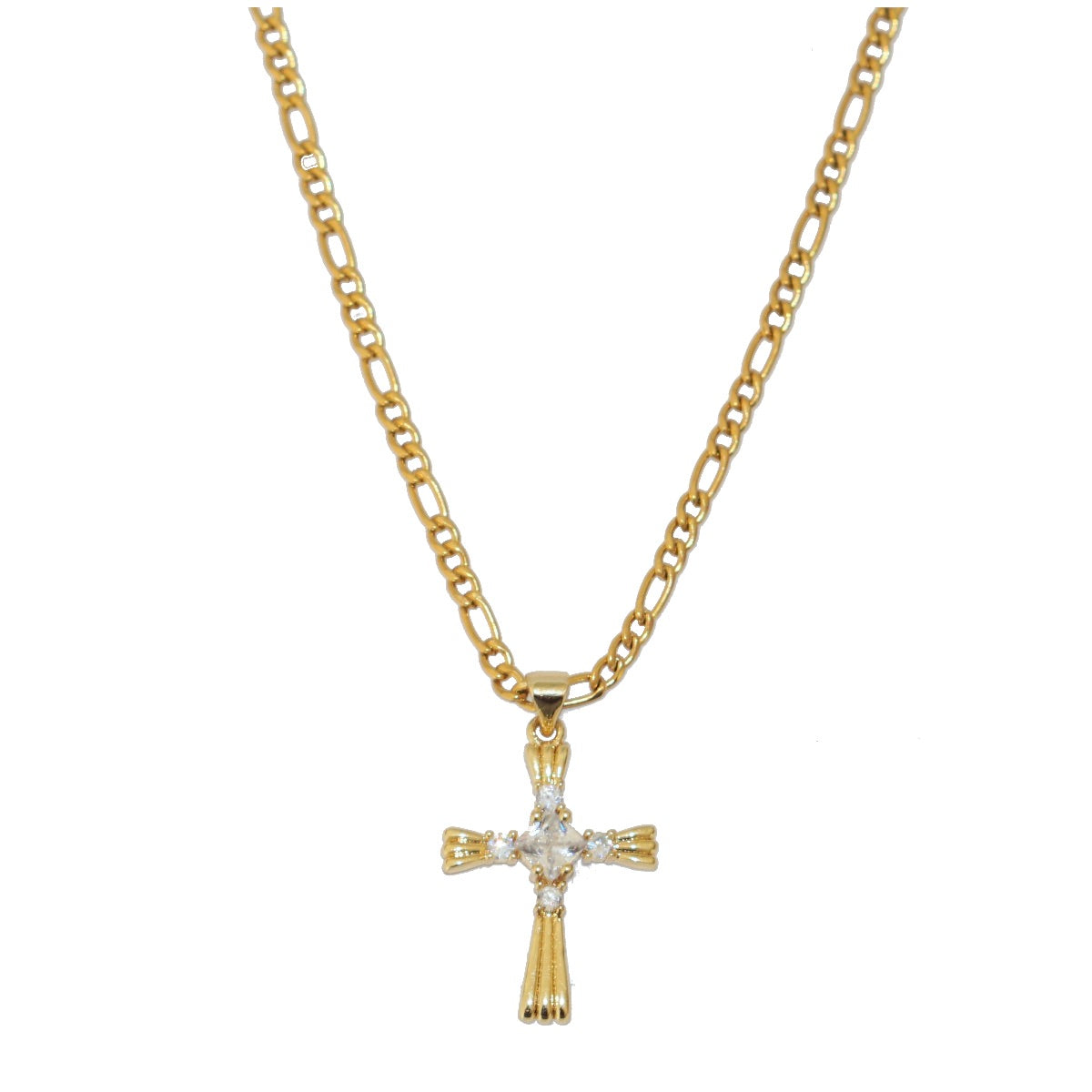 Vintage cross necklace