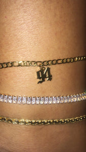 Made in__ anklet