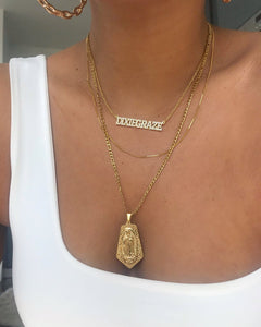 CZ Customized name necklace
