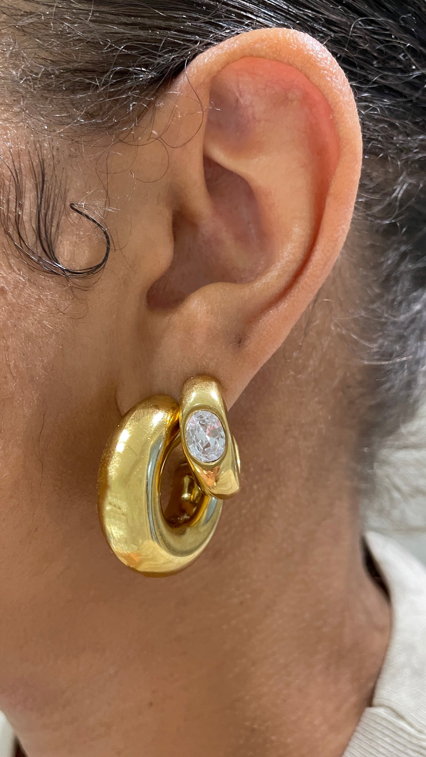 Chunky mama hoops