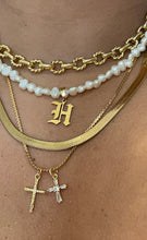 Load image into Gallery viewer, Double cross necklace
